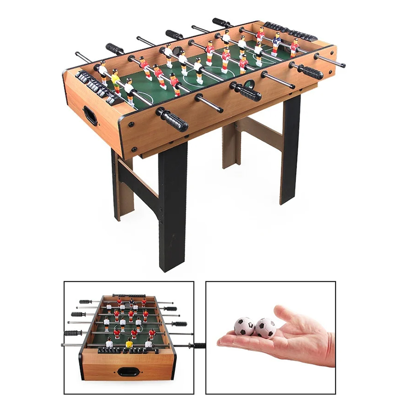4-in-1-Multispieltisch mit Tischfußball, Airhockey, Tischtennis und Billard