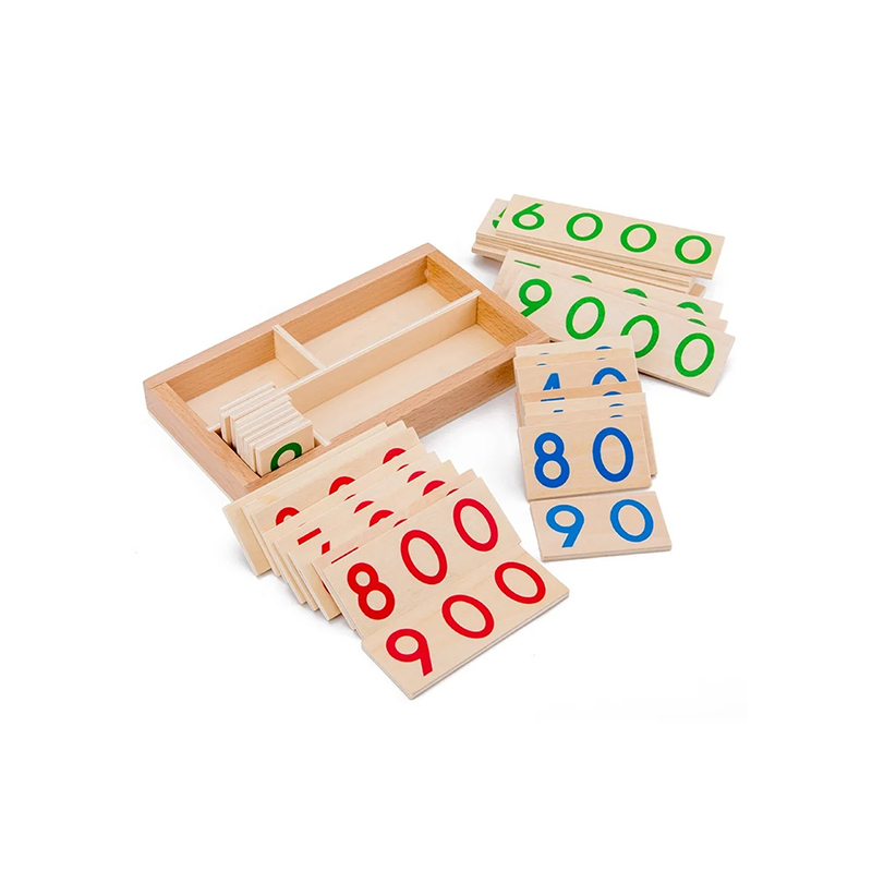 Montessori Numeracy Modulares Holzset
