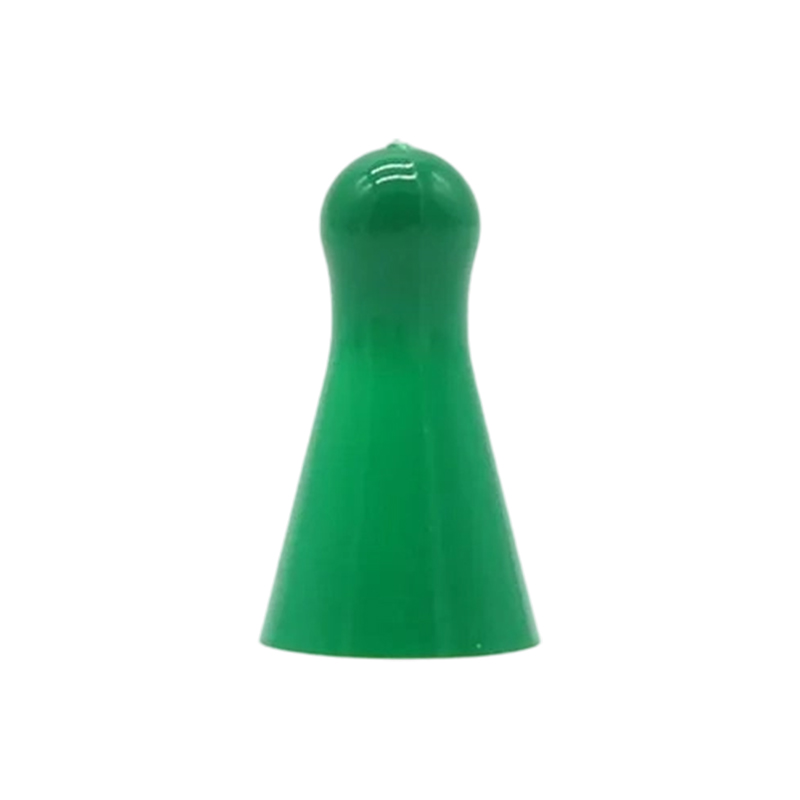 Mehrfarbige Ludo-Bauern aus Kunststoff