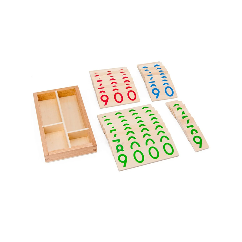 Montessori Numeracy Modulares Holzset