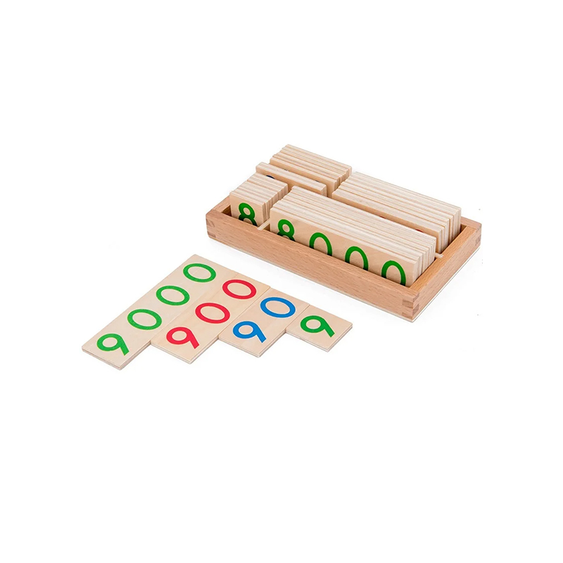 Montessori Numeracy Modulares Holzset