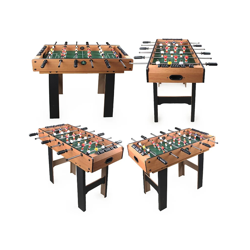 4-in-1-Multispieltisch mit Tischfußball, Airhockey, Tischtennis und Billard