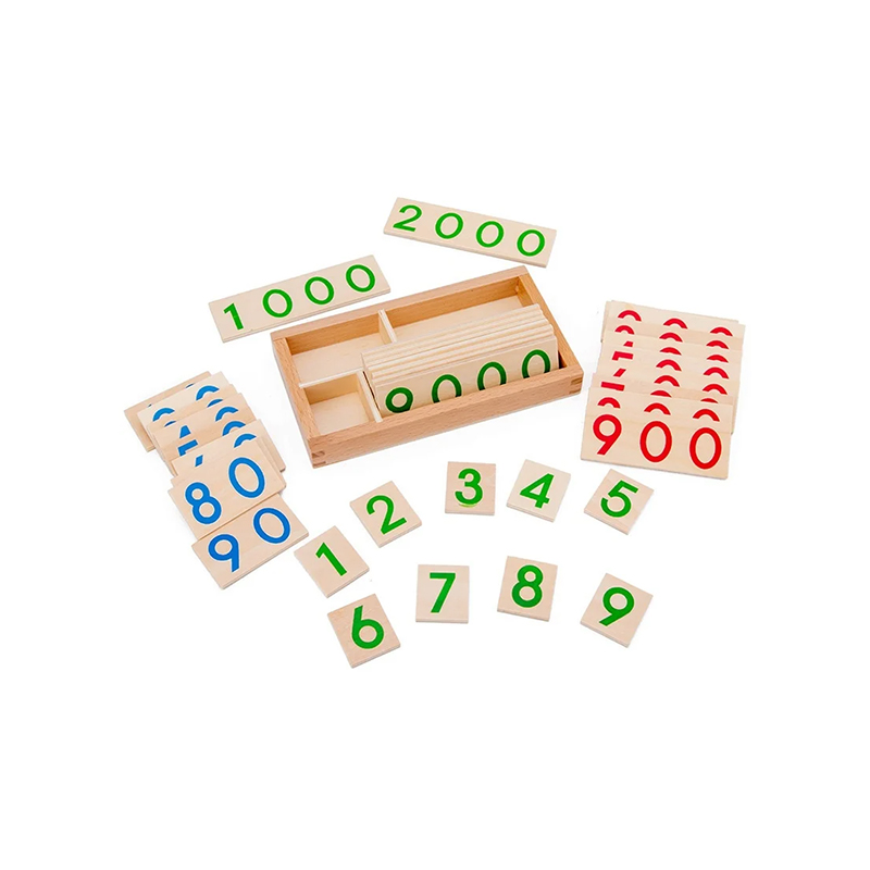 Montessori Numeracy Modulares Holzset