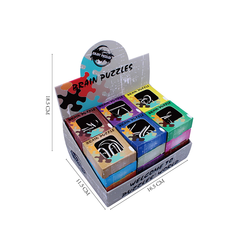 Rail Glide – Metallisches Cognitions-Puzzle für Challenger