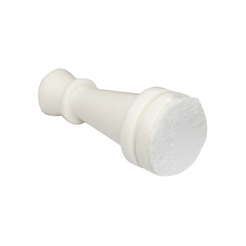 Klassische weiße Staunton-Schachfiguren aus Holz