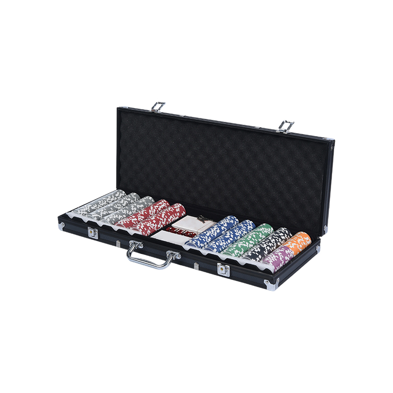 500-Chip Casino Style Set mit Etui