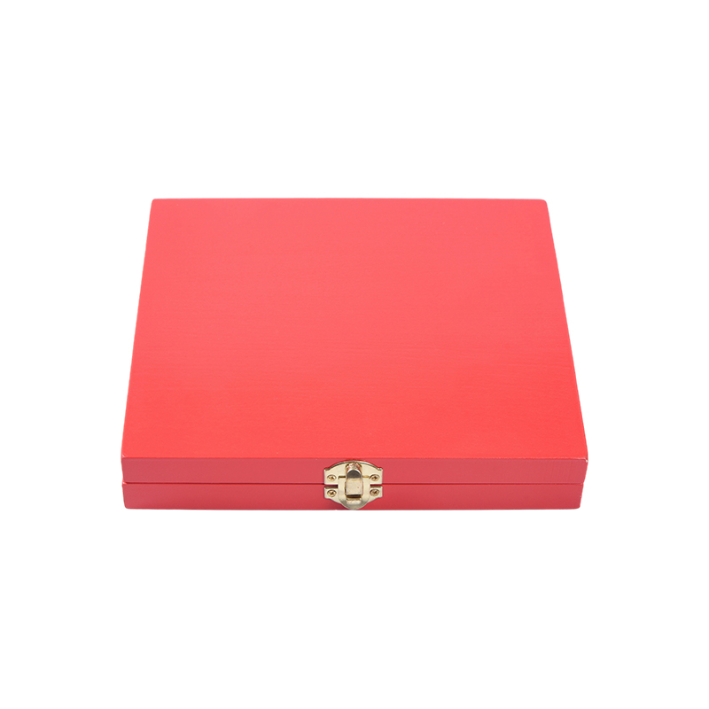 Tragbares Redwood Box Dual Game Set (Domino & Poker)