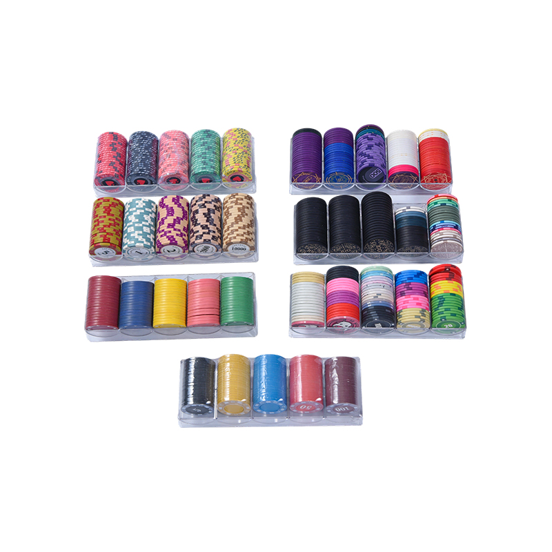 Pokerchips aus Keramik mit individuellem Logo