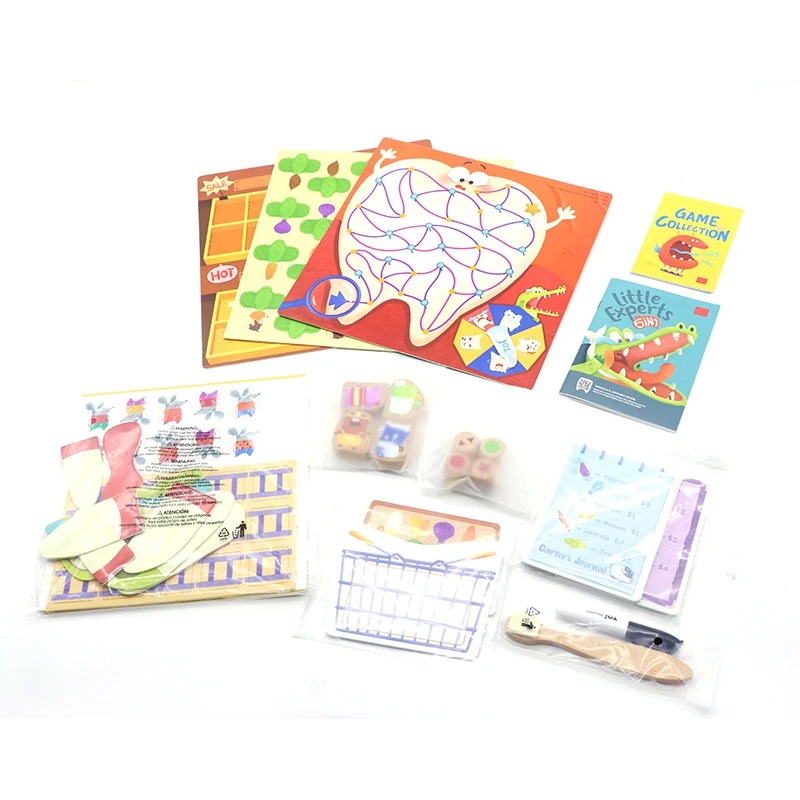 Benutzerdefinierte Brettspielkollektion - Multi-Themen-Familien-Gaming-Set