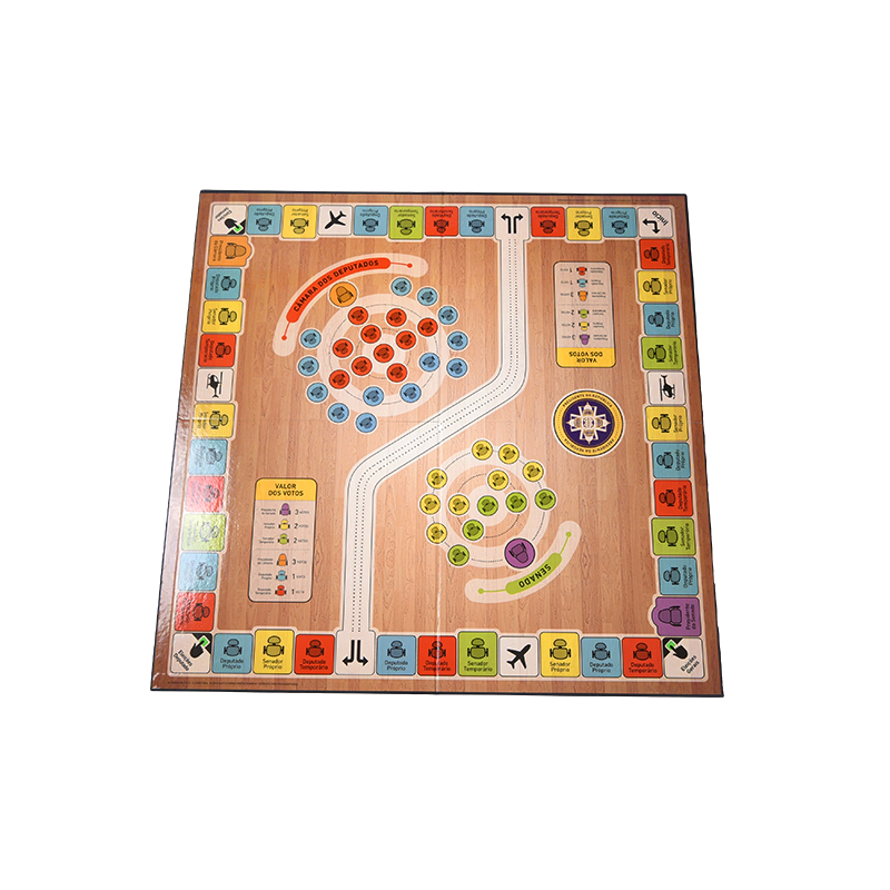 Brasilianisches Brettspiel mit politischem Thema