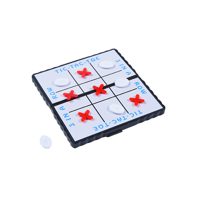Magnetisches faltbares Tic-Tac-Toe-Spiel - Compact Travel Edition