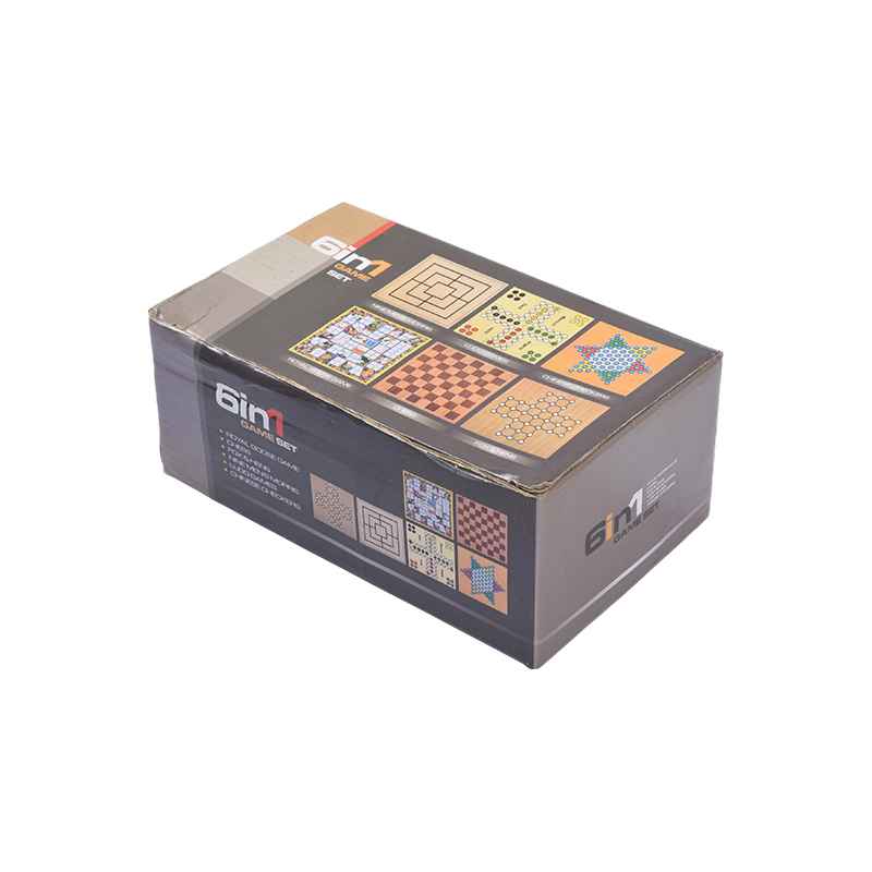 Tragbares 6-in-1-Magnet-Brettspielset