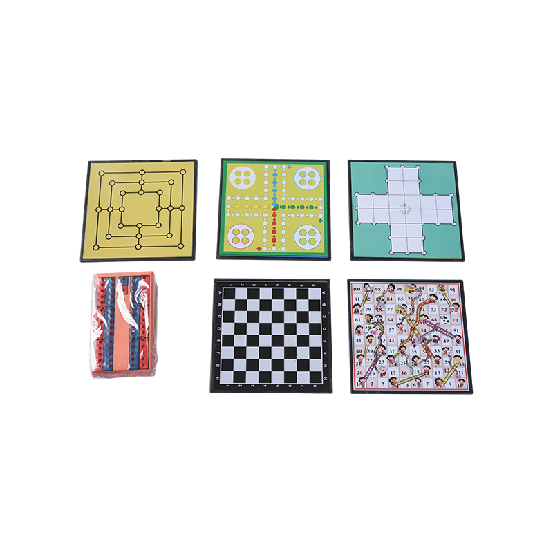 Metallblechgehäuse 12-in-1 Magnetisches Reisespiel-Set