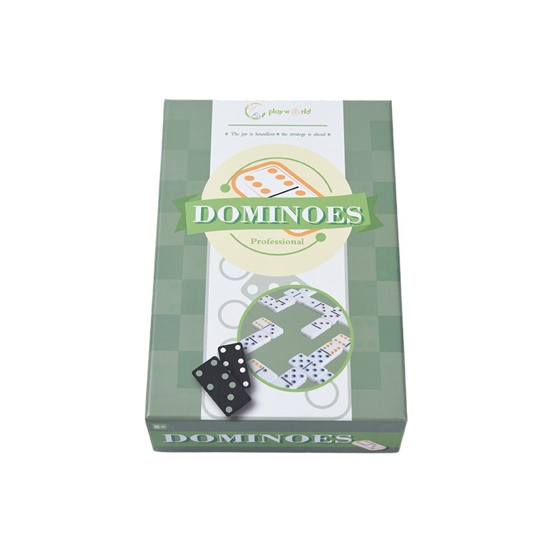 Klassisches professionelles Domino-Set mit 28 Fliesen