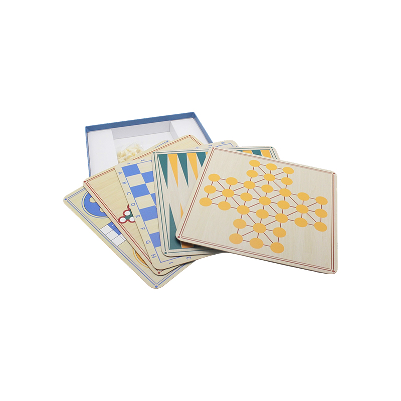 Klassische Brettspielsammlung in Geschenkbox 100-in-1