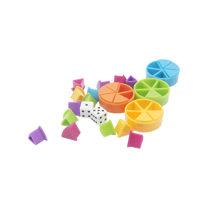 Rainbow Fraction Manipulative Set - Farbcodiertes Lernwerkzeug