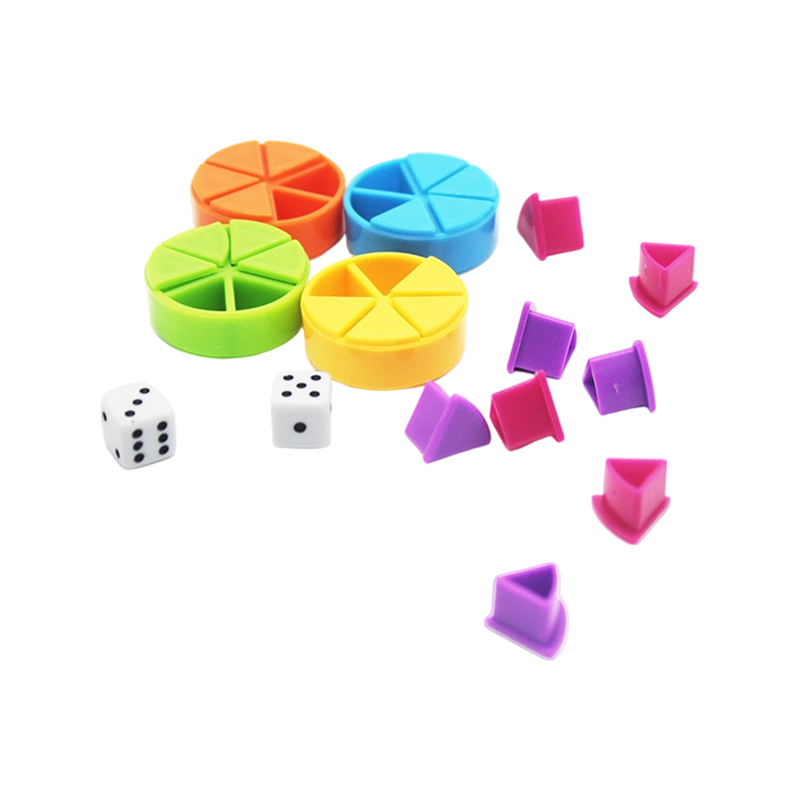 Rainbow Fraction Manipulative Set - Farbcodiertes Lernwerkzeug