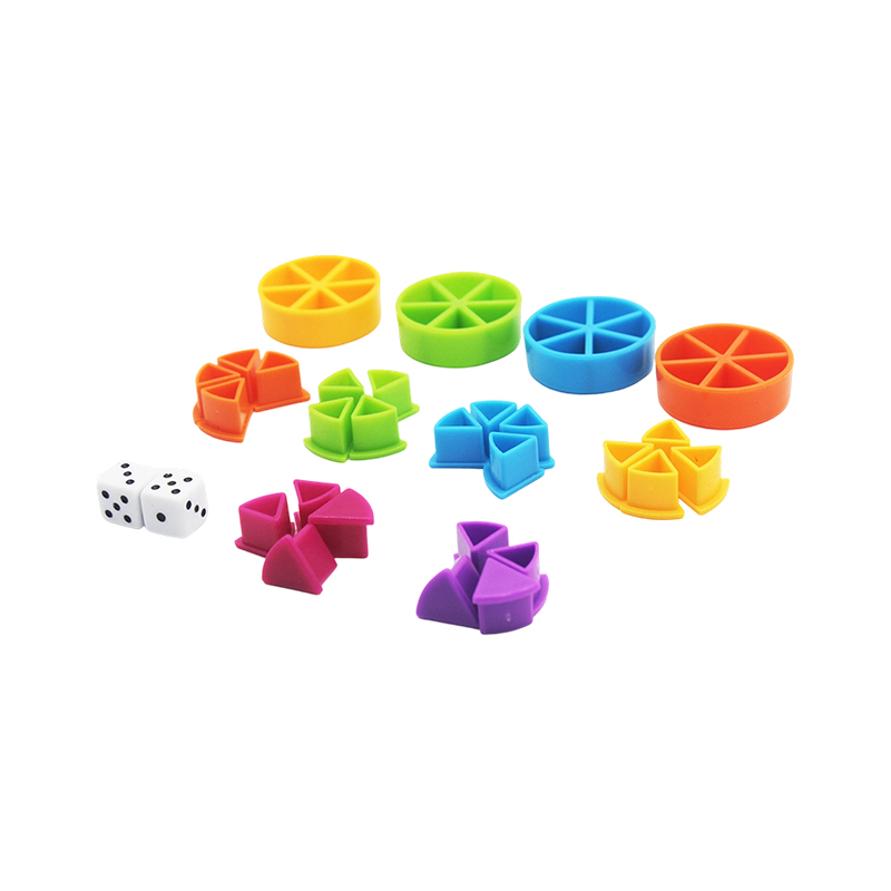 Rainbow Fraction Manipulative Set - Farbcodiertes Lernwerkzeug