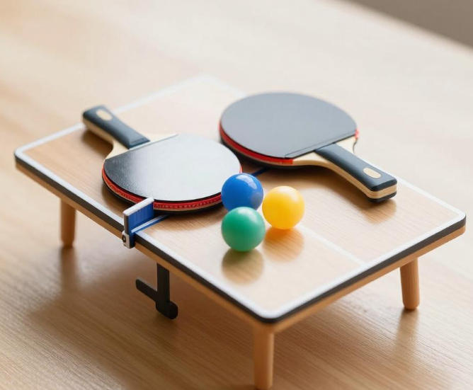 Leitfaden zu Größen und Materialien für Tisch-Tischtennistische